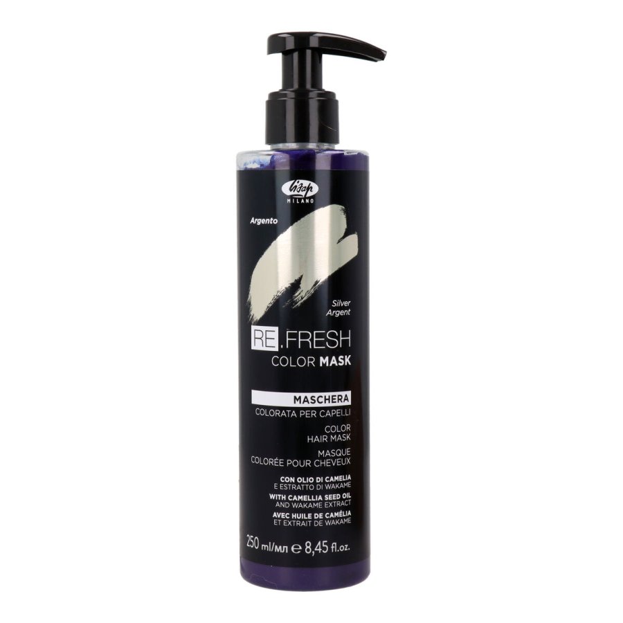 Mattende Hrmaske Lisap Color Silver 250 ml #1