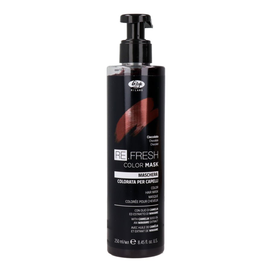 Mattende Hrmaske Lisap Color Chocolate 250 ml #1