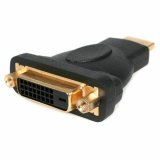 HDMI til DVI-adapter Startech HDMIDVIMF Sort #1