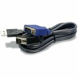 Kabel KVM Trendnet TK-CU06              Sort 1.8 m #1