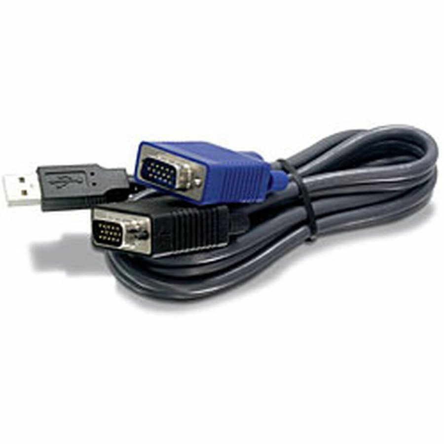 Kabel KVM Trendnet TK-CU15 Sort #1