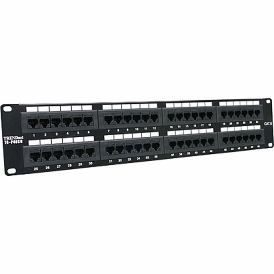 48-port UTP kategori 6 Patch Panel Trendnet 21221267 #1