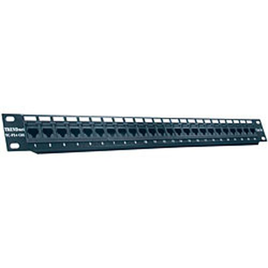 24-port UTP kategori 5e Patch Panel Trendnet TC-P24C5E #1
