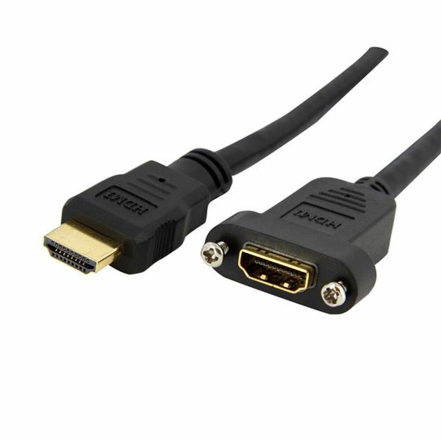 HDMI-kabel Startech HDMIPNLFM3           Sort #2