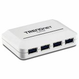 USB Hub Trendnet TU3-H4               Hvid #1