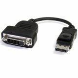 DisplayPort til DVI-mellemstik Startech DP2DVIS              Sort #1