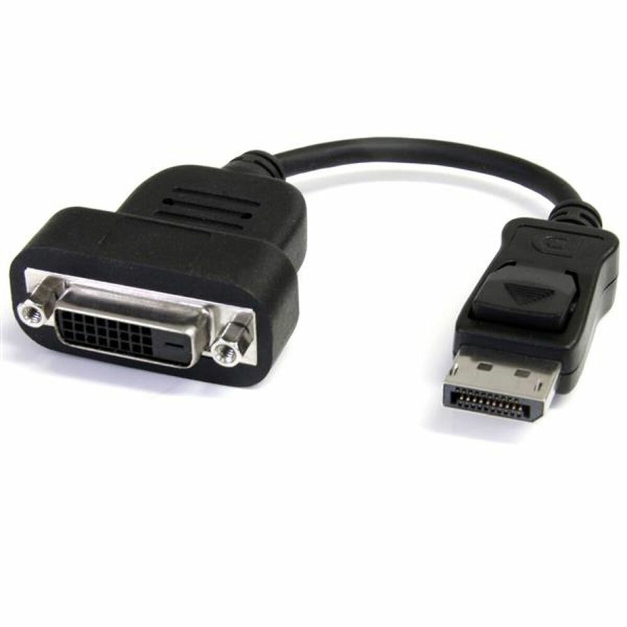 DisplayPort til DVI-mellemstik Startech DP2DVIS              Sort #1