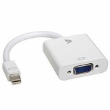 Mini DisplayPort til VGA-adapter V7 CBL-MV1WHT-5N Hvid #1