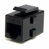 RJ45-stik Startech C6KEYCOUPLER Sort #1