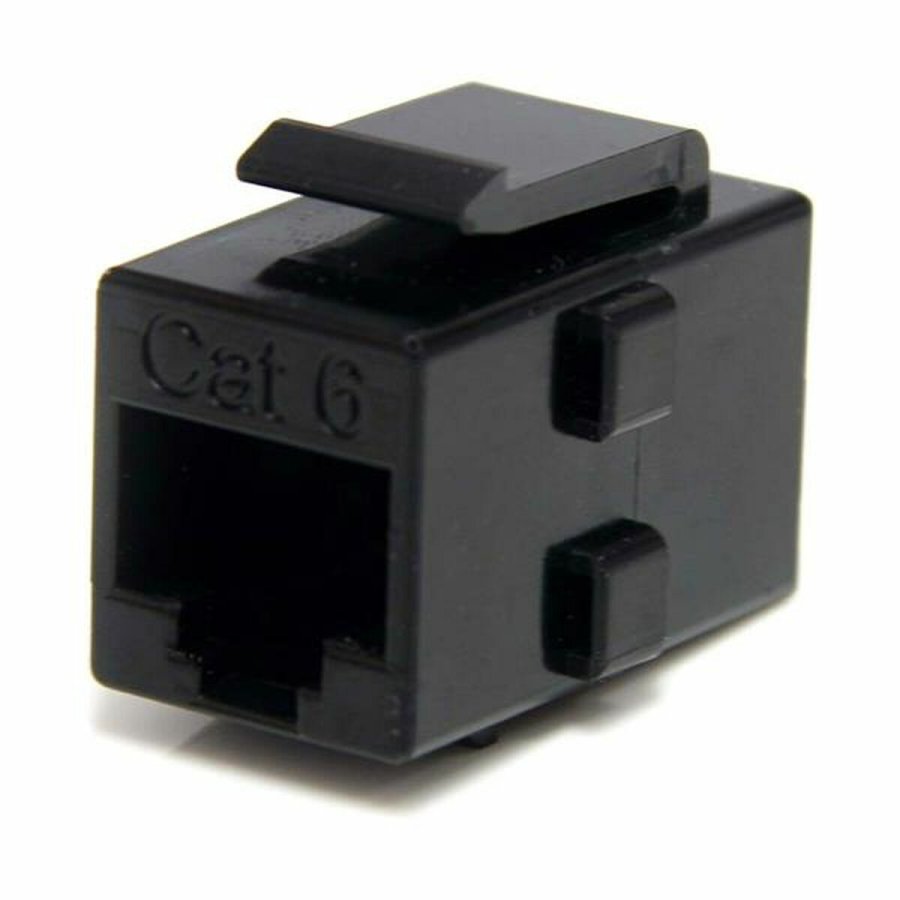 RJ45-stik Startech C6KEYCOUPLER Sort #1