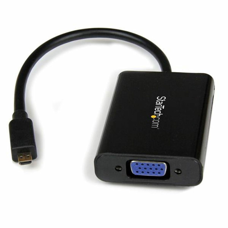 Mikro HDMI-kabel Startech MCHD2VGAA2 1920 x 1080 px #1