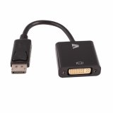 DisplayPort til DVI-mellemstik V7 CBLDPDVI-1N Sort #1