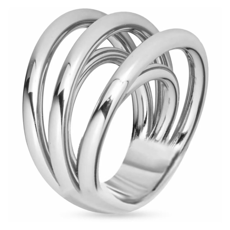Ring til kvinder LIU JO LJ2726M12 Slvfarvet 12 #1
