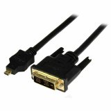 HDMI til DVI-kabel Startech HDDDVIMM2M 2 m Sort #1