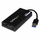 Adapter Displayport-USB Startech USB32DP4K 4K Ultra HD Sort #1