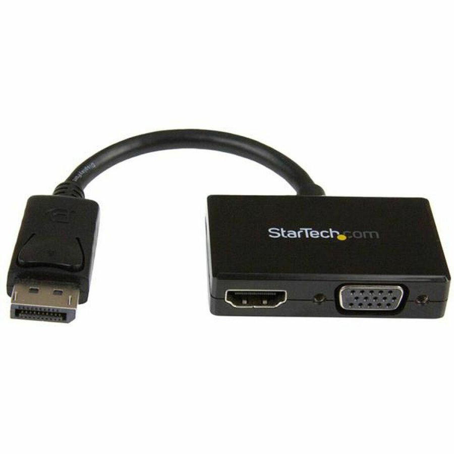 DisplayPort til HDMI-adapter Startech DP2HDVGA Sort #1
