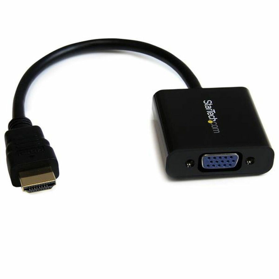 HDMI Adapter Startech HD2VGAE2 1920 x 1080 px Sort #1