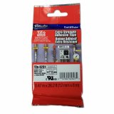 Original blkpatron Brother TZES231 Sort Sort/Hvid #1