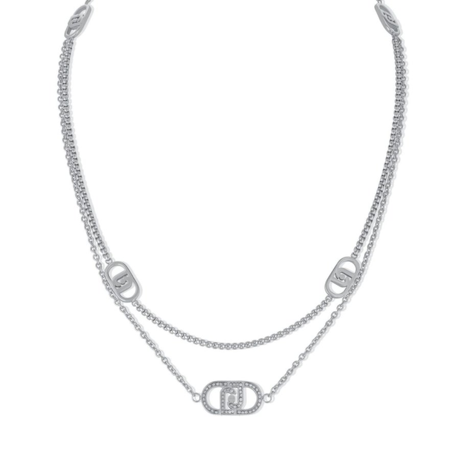 Halsk�de til kvinder LIU JO LJ2902 S�lvfarvet #1