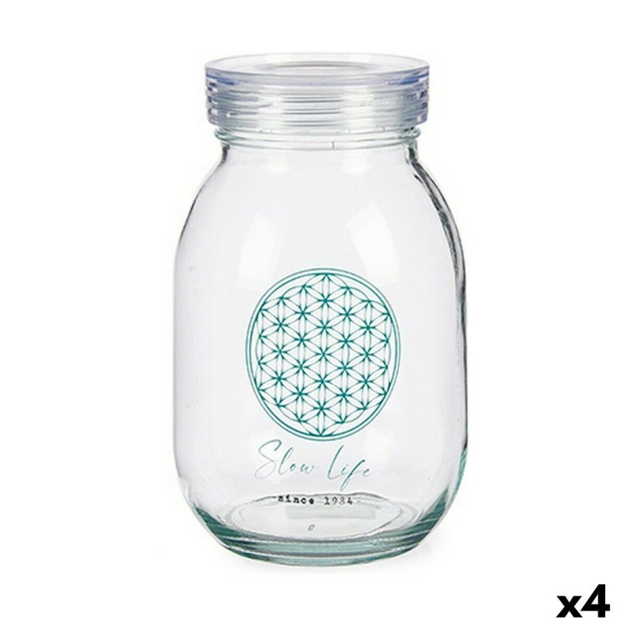Blik Vivalto Slow Life Gennemsigtig 1,8 L (4 enheder) #4