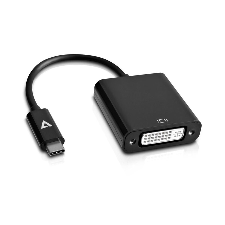 USB-C til DVI-adapter V7 V7UCDVI-BLK-1N #1