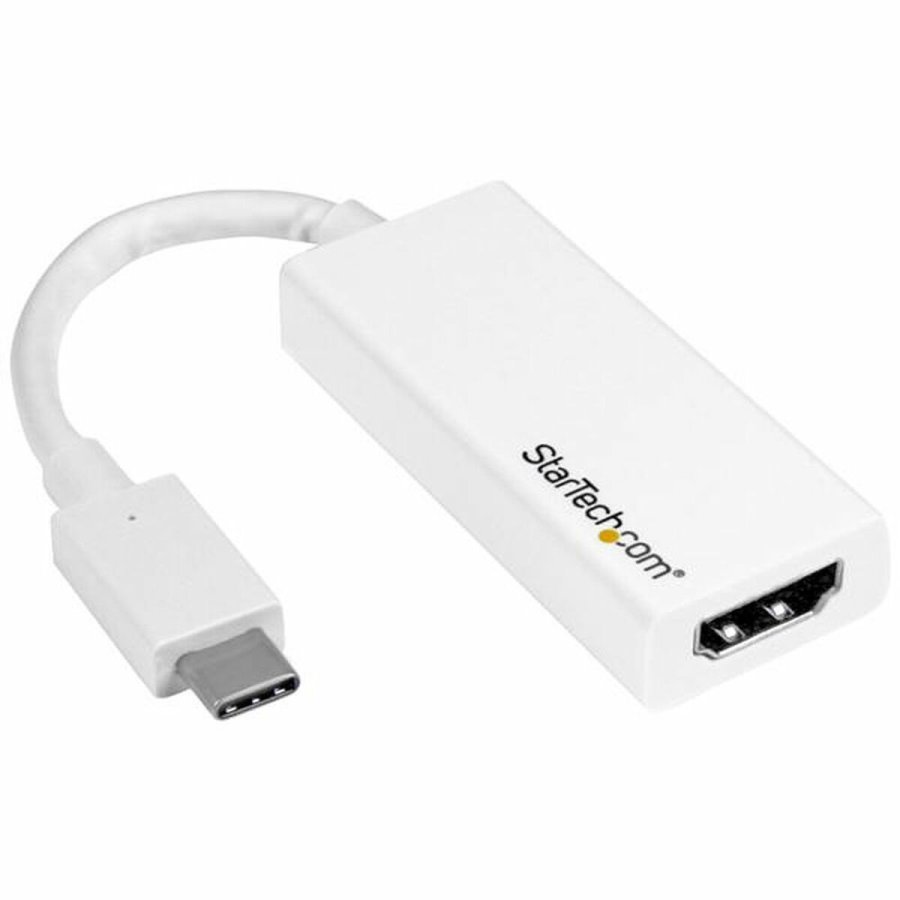 USB C til HDMI-adapter Startech CDP2HD4K60W          Hvid #1