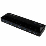 USB Hub Startech ST103008U2C USB 3.0 x 10 Sort #1