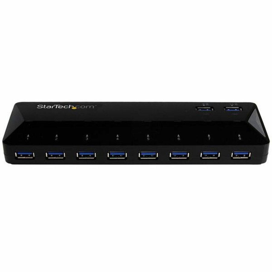 USB Hub Startech ST103008U2C USB 3.0 x 10 Sort #2