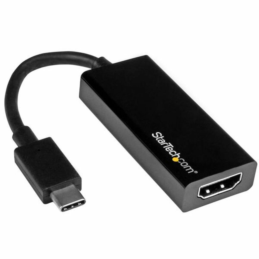 USB C til HDMI-adapter Startech CDP2HD 4K Ultra HD Sort #1