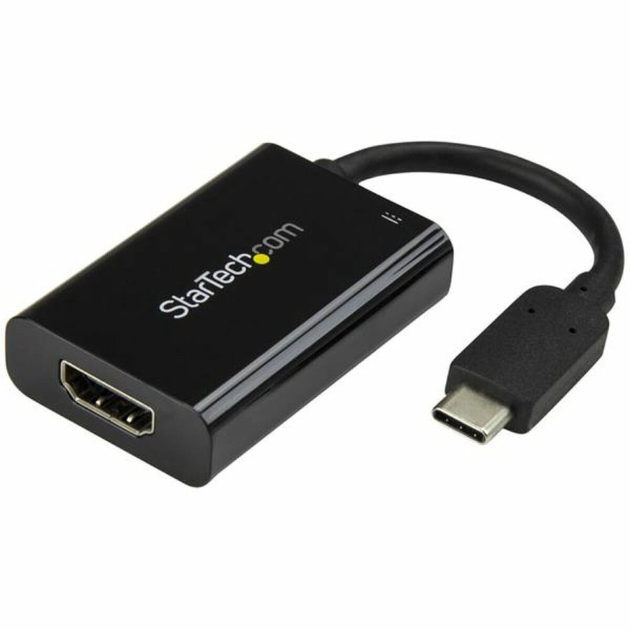 USB C til HDMI-adapter Startech CDP2HDUCP            Sort 4K Ultra HD #1
