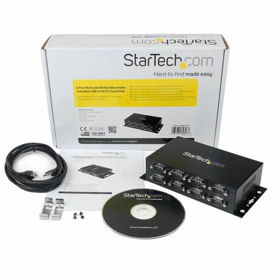 USB til RS232-adapter Startech ICUSB2328I Sort #4
