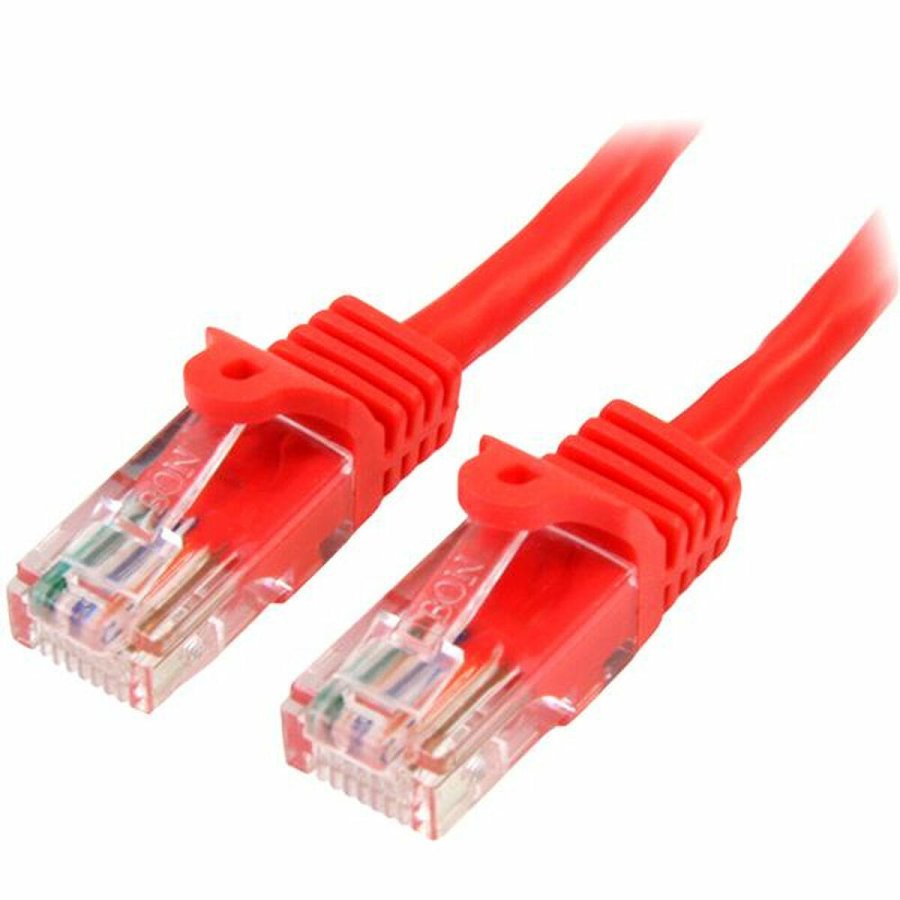UTP kategori 6 stift netvrkskabel Startech 45PAT10MRD 10 m Rd #2