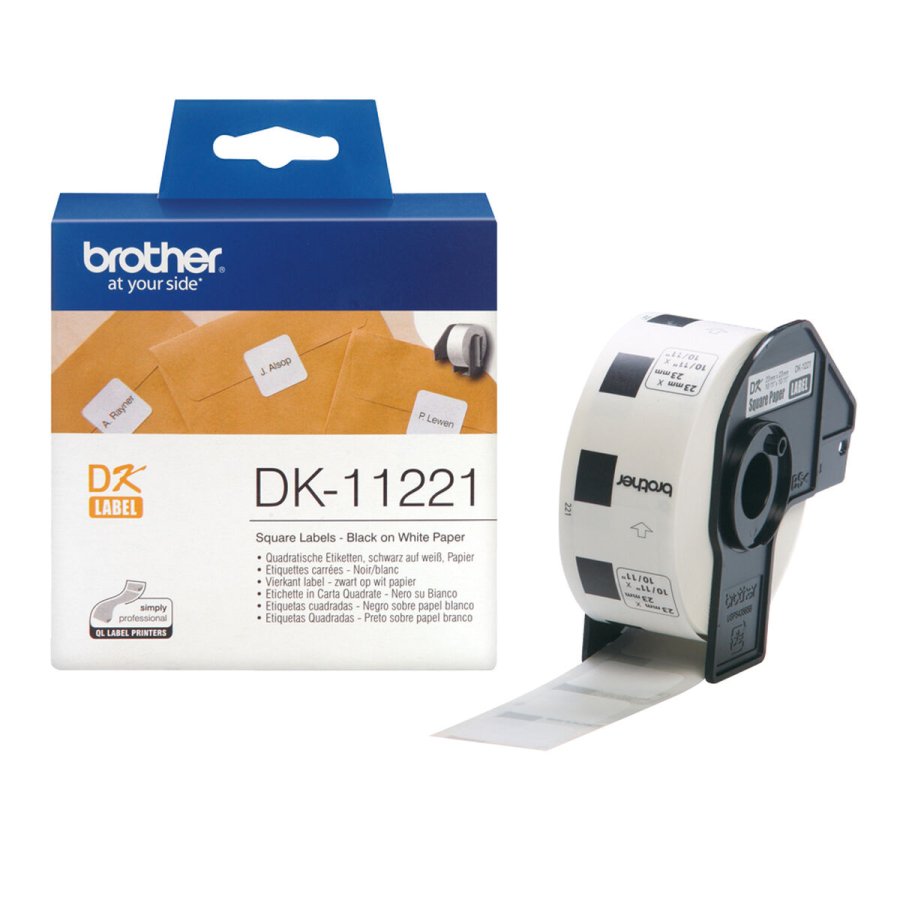 Printer labels Brother DK11221 Hvid #1