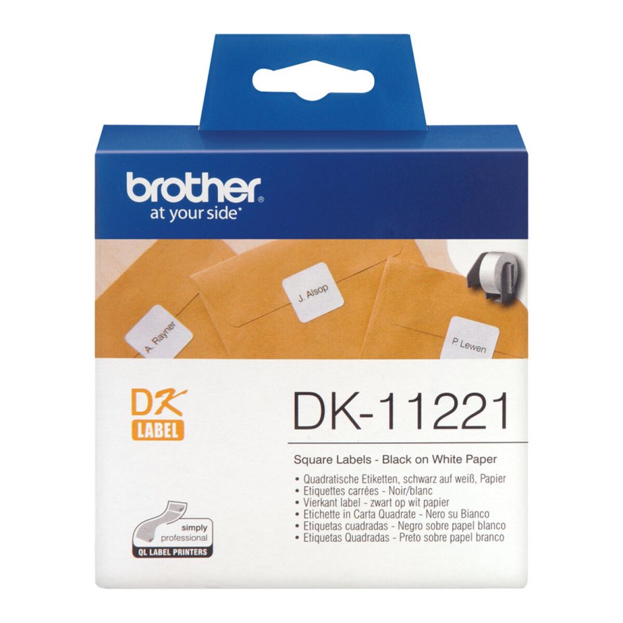 Printer labels Brother DK11221 Hvid #2