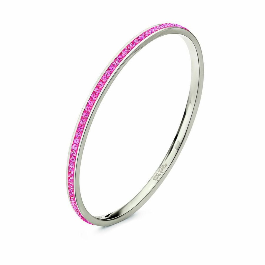 Armbnd Folli Follie 3B13F010D Pink 17 cm #1