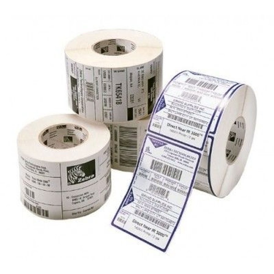 Printer labels Zebra Perform 1000D 51 x 32 mm Hvid (12 enheder) #1