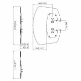 Monteringsplade Vogel's PFF 7030 #2