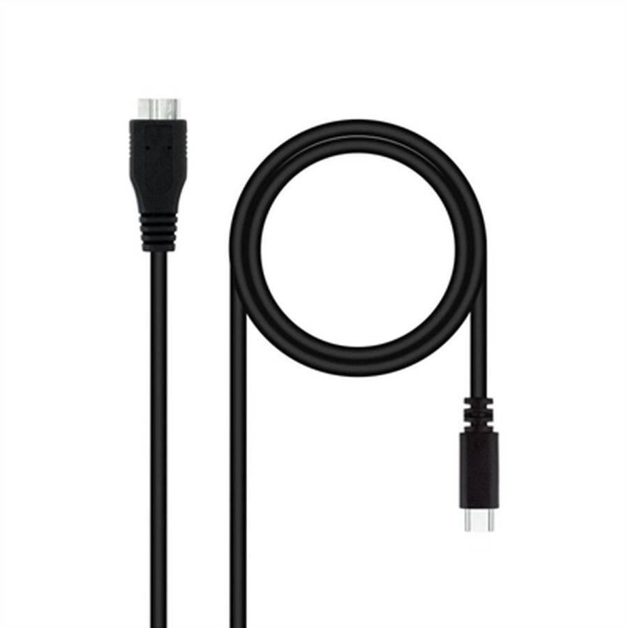 USB-kabel til micro USB NANOCABLE 10.01.1201-BK #1
