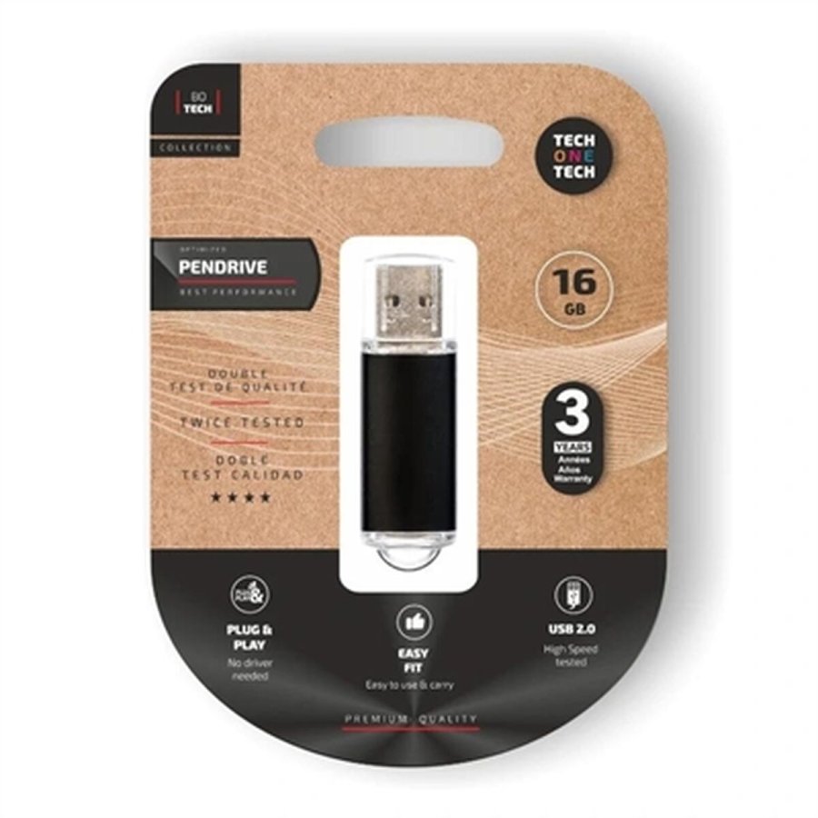 USB-stik Tech One Tech Basic 16 GB #1
