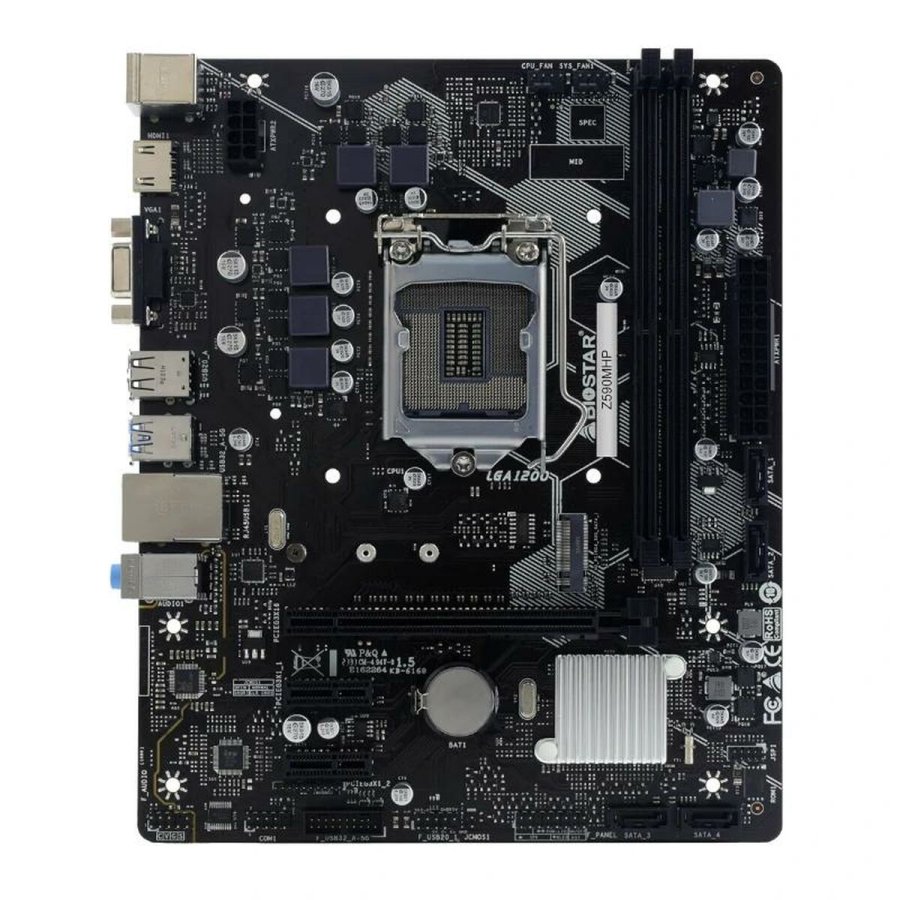 Motherboard Biostar Z590MHP LGA1200 #4
