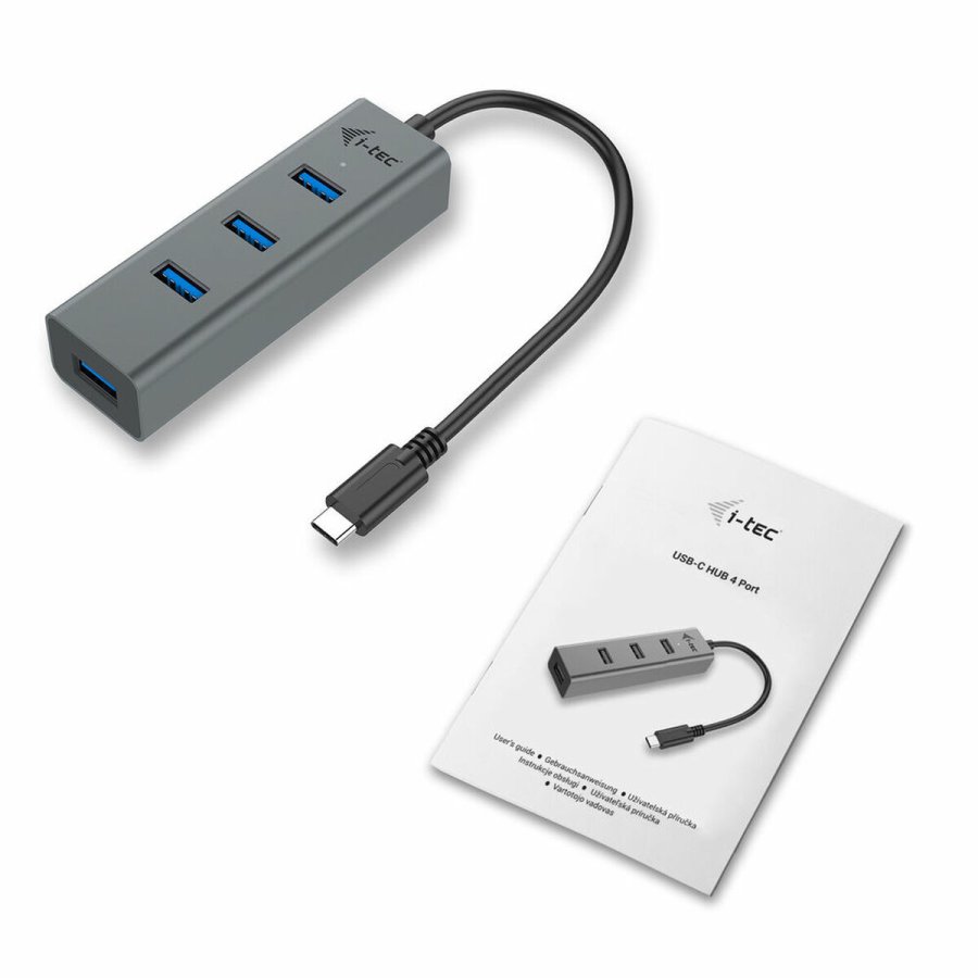 USB Hub i-Tec C31HUBMETAL403 USB x 4 Gr� #2