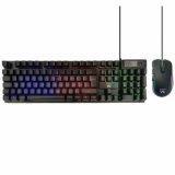 Tastatur og mus Ewent PL3201 Sort Spansk qwerty QWERTY #1