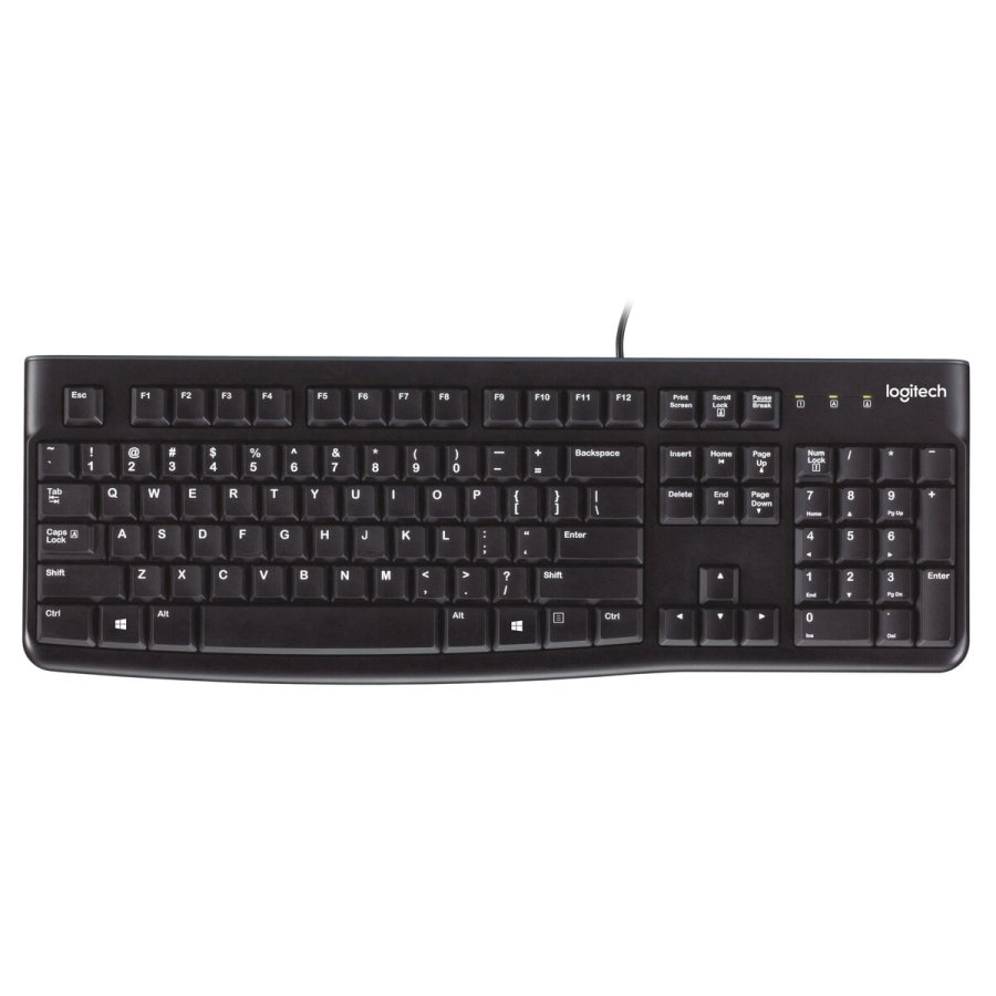 Tastatur Logitech K120 Sort Spansk qwerty Qwerty US #1