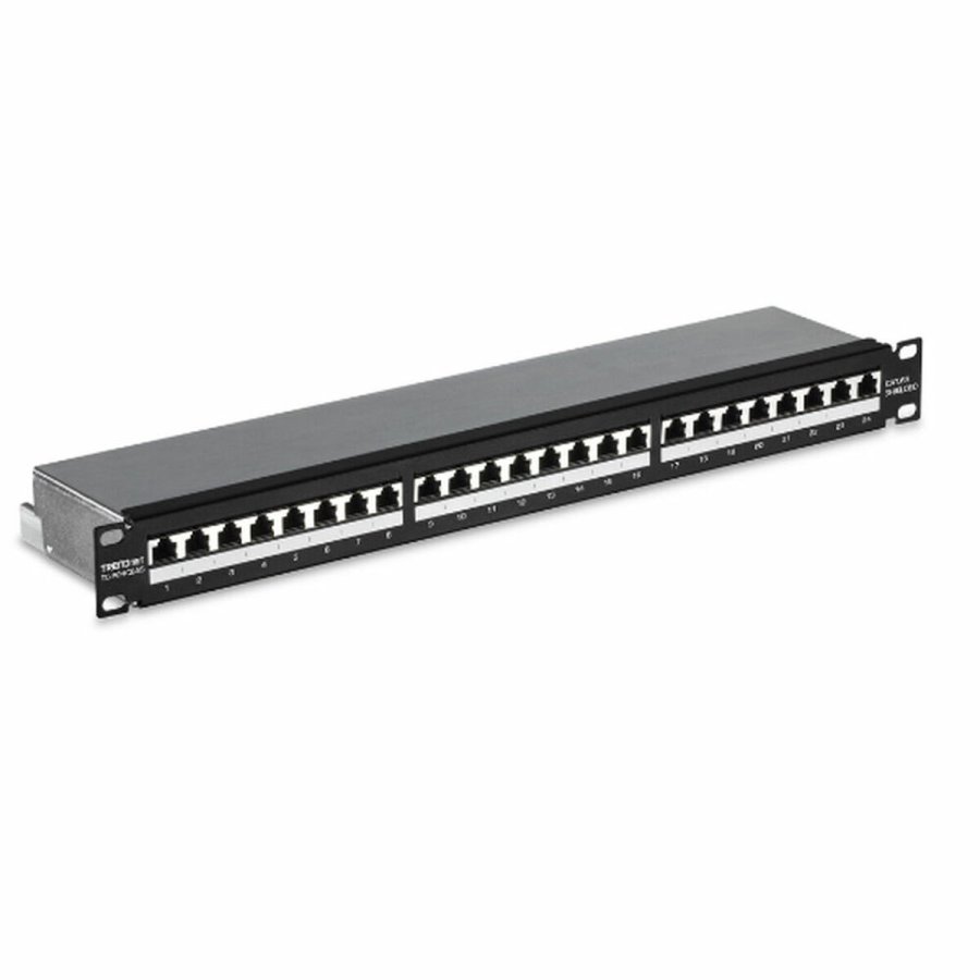 24-port UTP kategori 6 Patch Panel Trendnet TC-P24C6AS #1