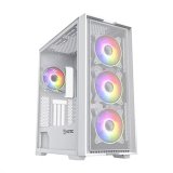 ATX Semi-trn kasse Hiditec E-ATX H2 AIR ARGB Hvid #1