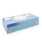 Set med kopper og underkopper Luminarc 00106 (4 pcs) Hvid Glas 280 ml (4 Dele) #1