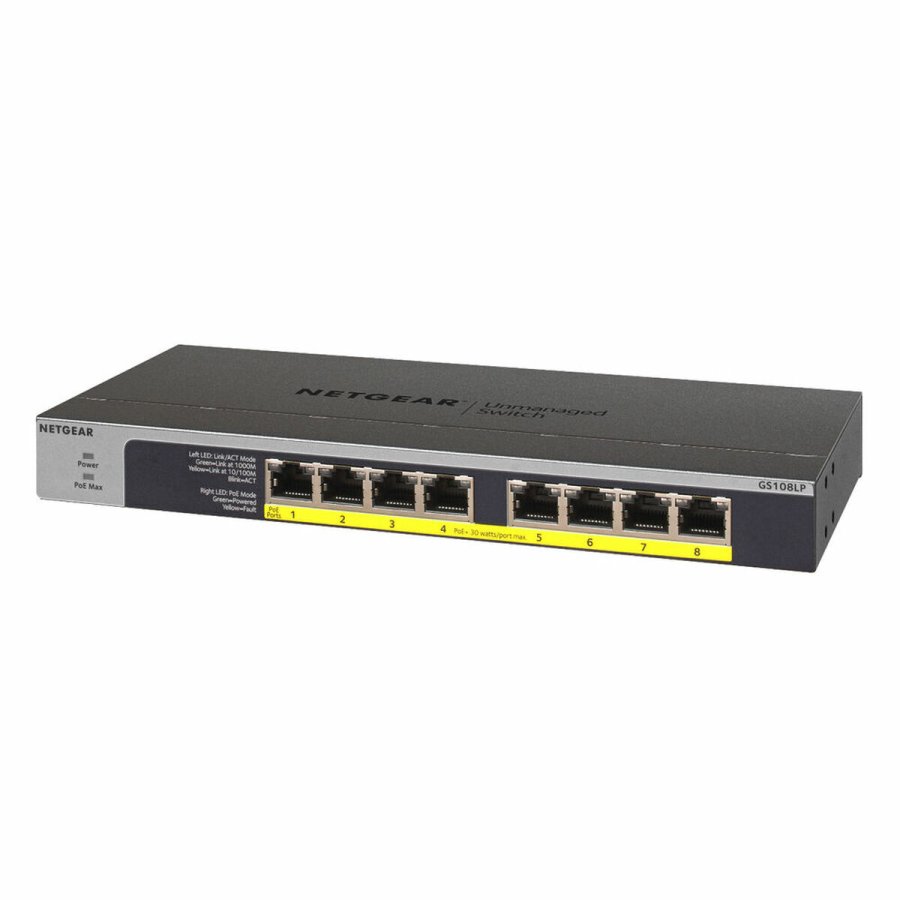 Switch Netgear GS108LP-100EUS RJ-45 #3