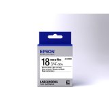 Printer labels Epson C53S655006 Sort Sort/Hvid #1