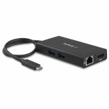 USB Hub Startech DKT30CHPD Sort 60 W #1