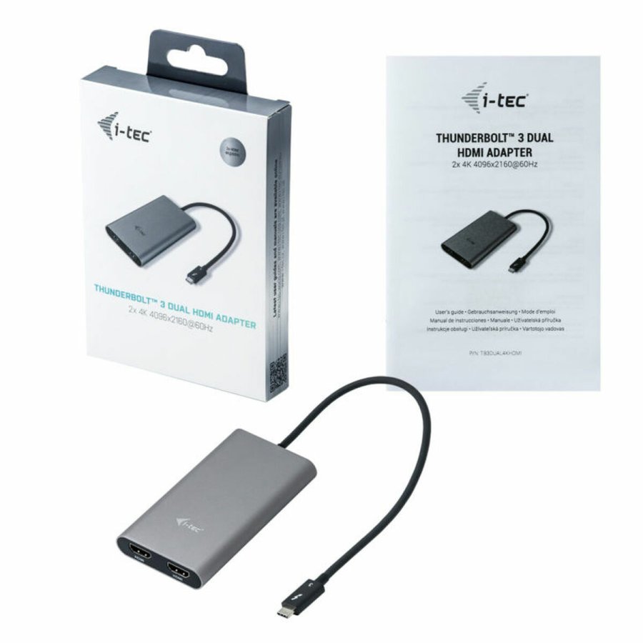HDMI Adapter i-Tec TB3DUAL4KHDMI Thunderbolt 3 #3